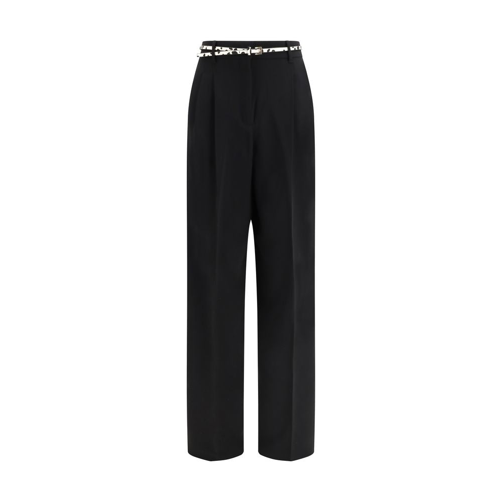 Max Mara Black Triacetate Top